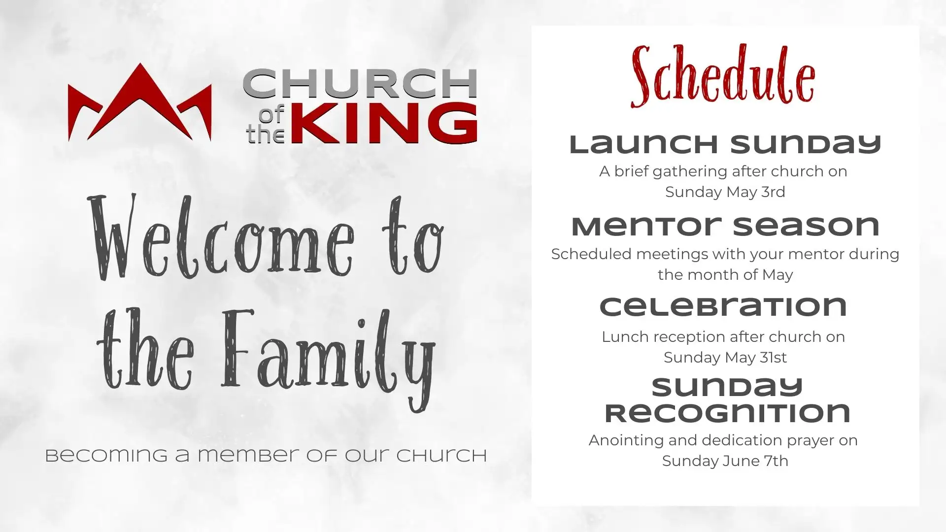 Welcome to the Family