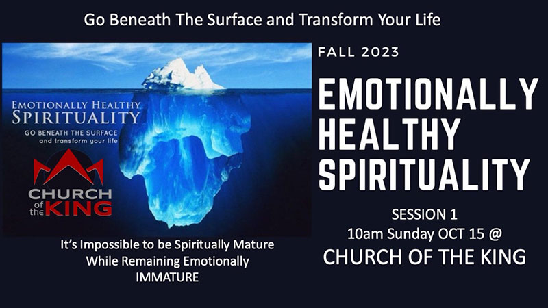 Emotionally Healthy Spirituality - The Problem of Emotionally Unhealthy Spirituality