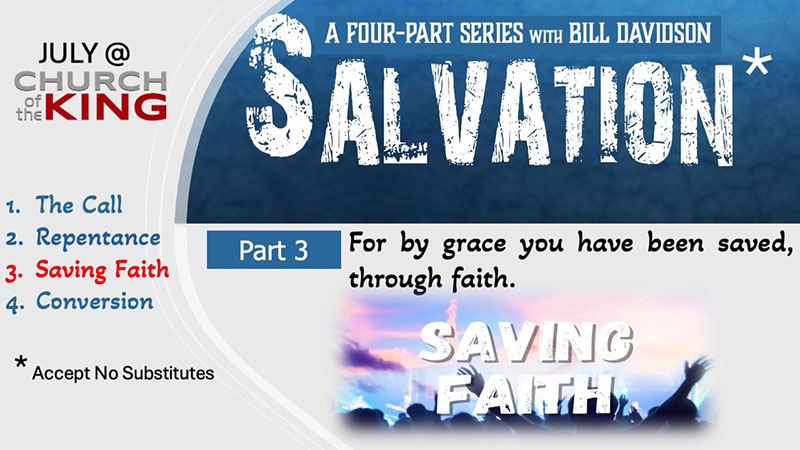 Salvation: Saving Faith