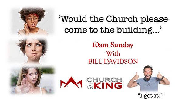 Would the church please come to the building...